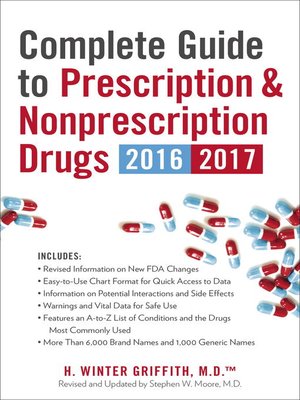 cover image of Complete Guide to Prescription & Nonprescription Drugs 2016-2017